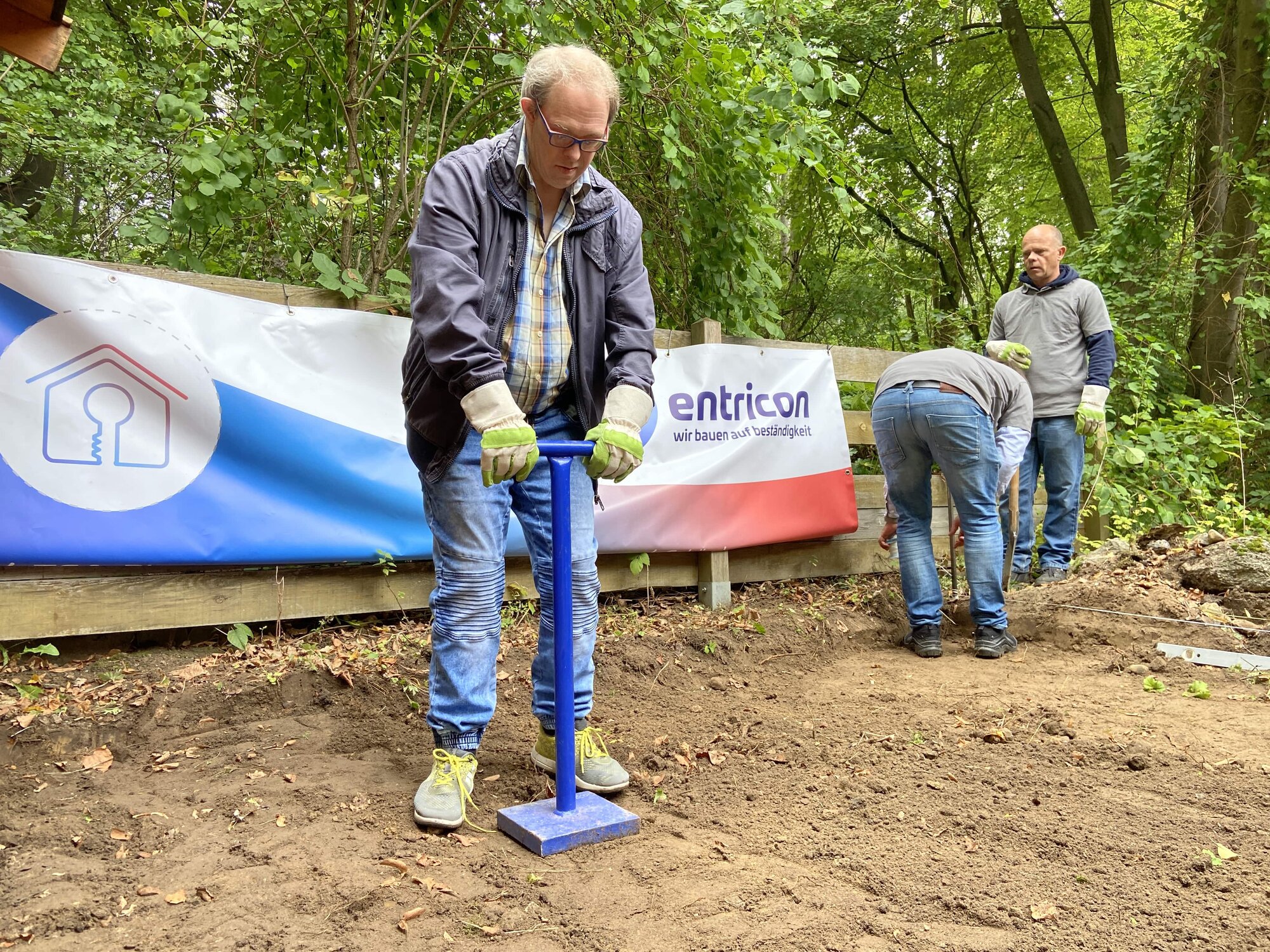 Brücken bauen: Boden festigen