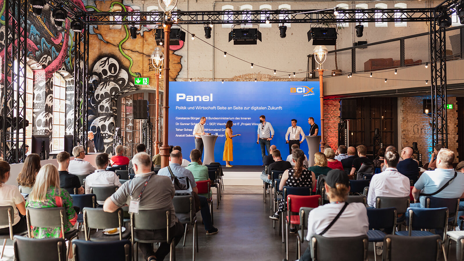 Paneldiskussion auf dem BCIX-Jubiläum in Berlin 