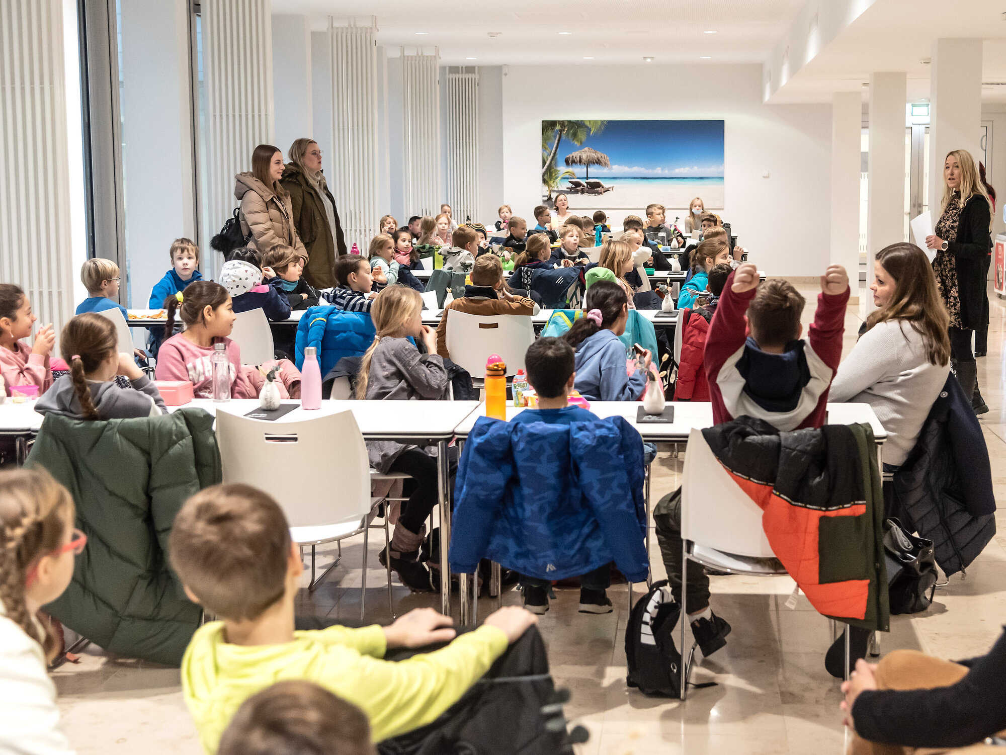 Vorlesetag am Wolfsburger Nordkopf: Schulkinder wurden viele tolle Geschichten vorgelesen.