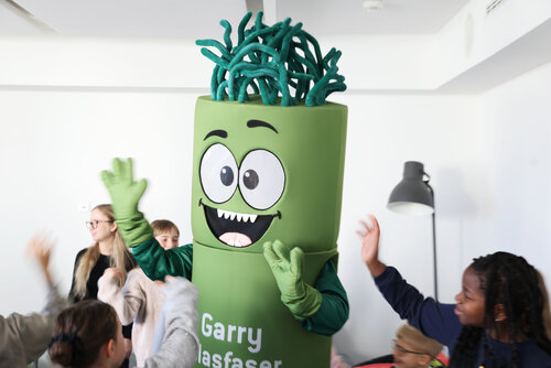 Besuch von Garry Glasfaser