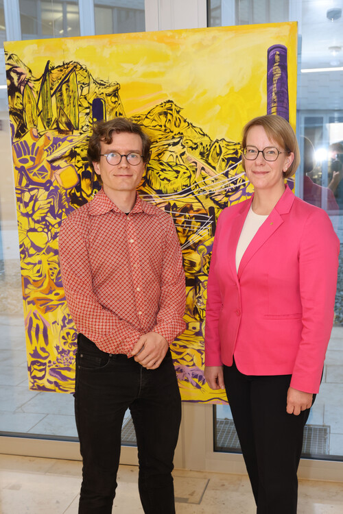 Carl Hugo Hahn und Birte Fleischer