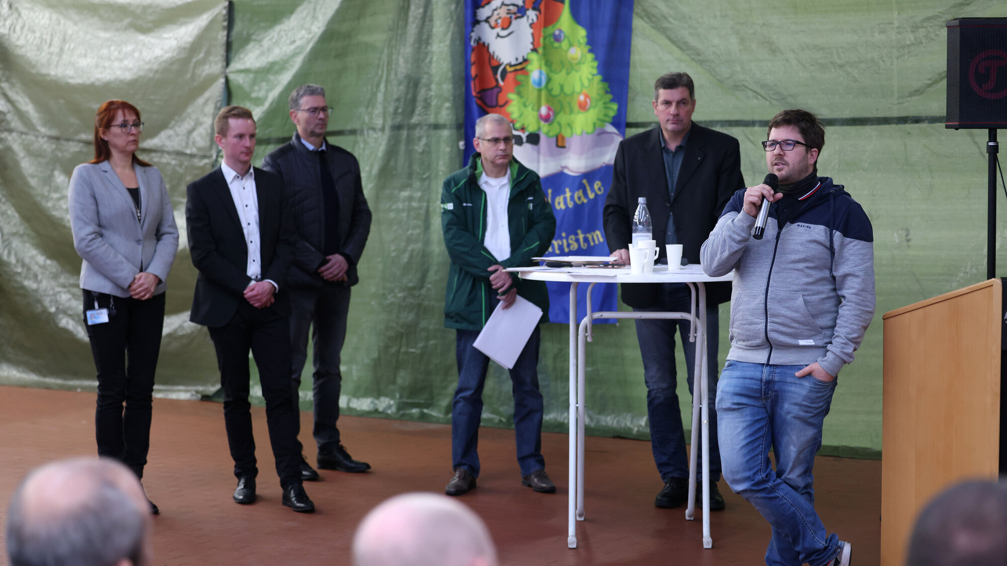 Als Gastredner berichtete verdi-Gewerkschaftssekretär für den Bezirk Region Süd-Ost-Niedersachsen Jan von Alvensleben über die anstehenden Tarifverhandlungen im Öffentlichen Dienst. 