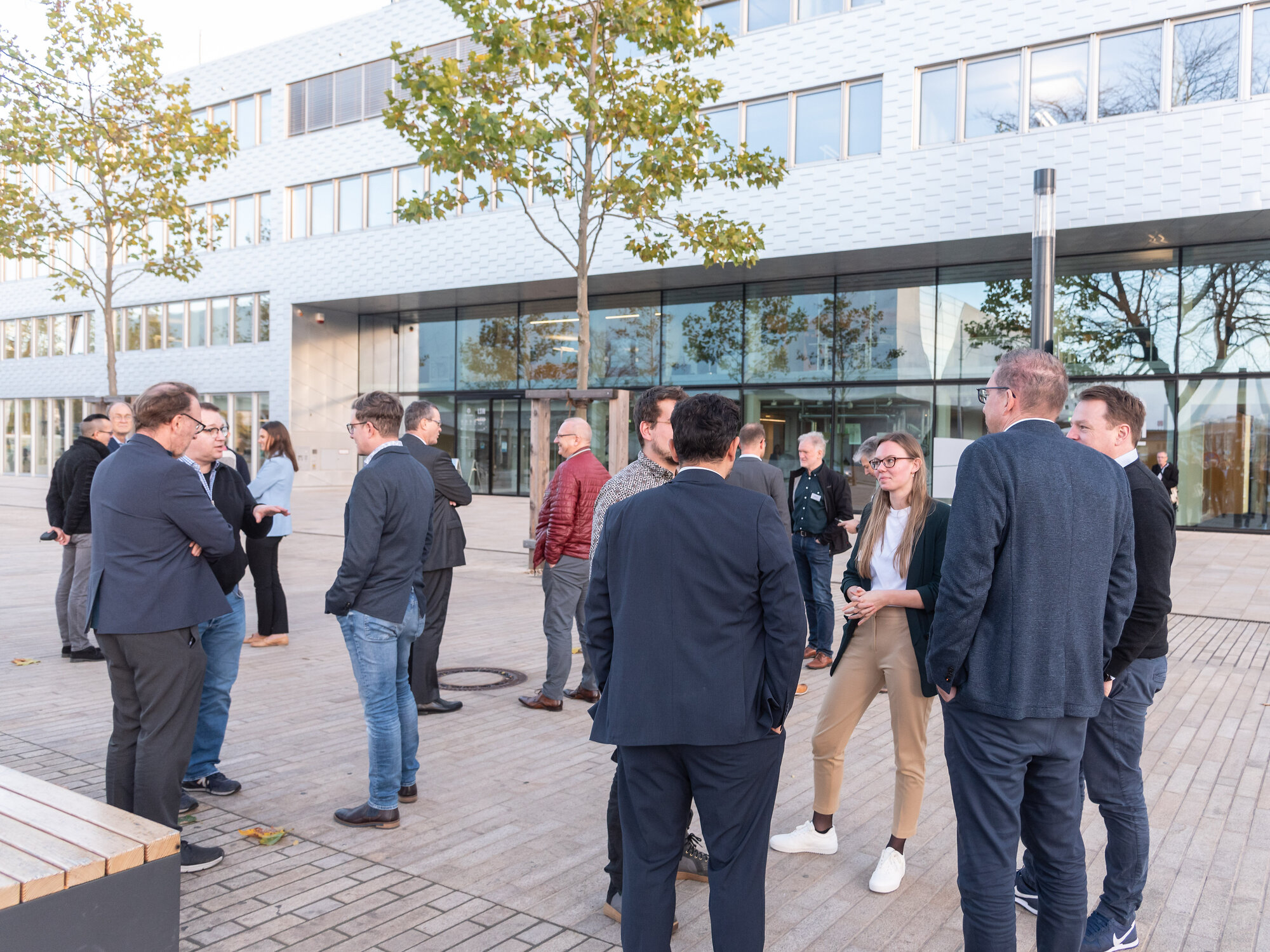 Datennetzwerke, Sensoren, Analysetools: Treffen der Kompetenzgruppe Netz des eco Verband am 10. November 2022 im WOlfsburger Nordkopf Tower.