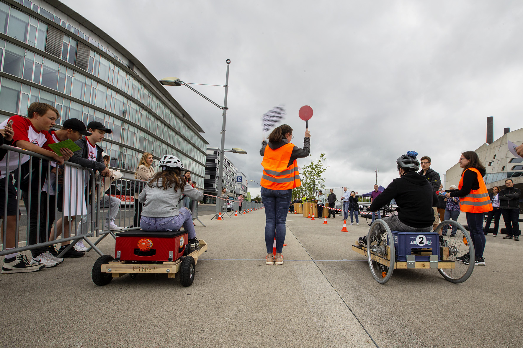 Startschuss beim Akku-Racer-Event