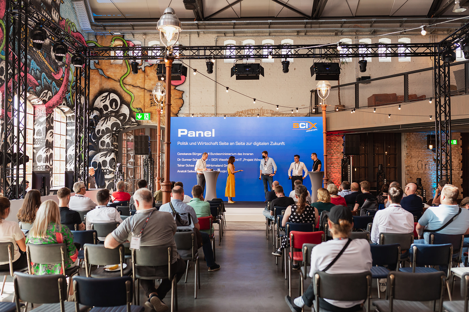 Paneldiskussion auf dem BCIX-Jubiläum in Berlin 